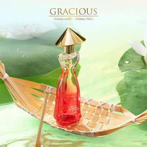 Parfum de haute qualité pour femmes, senteur florale, longue tenue, Vietnam Miss Saigon Heritage Gracious 50ml Spray Eau De Parfum OEM - Product Image 6