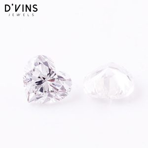 เพชรแล็บโกรว์ทรงหัวใจจาก D'vins Jewels ขายส่งสำหรับทำแหวนหมั้น (ต้นกำเนิดจากสุราษฎร์ธานี) - Product Image 6