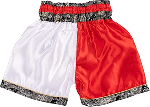 Shorts de sport unisexes Muay Thai MMA gris à imprimé numérique, respirants, légers, en polyester, anti-humidité - Product Image 4
