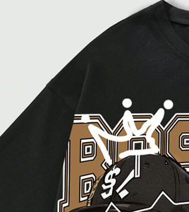 Camisetas Personalizadas DTG DTF para Hombre, Estilo Urbano, de Algodón, Manga Corta, con Estampado Gráfico, Casual, al por Mayor - Product Image 4