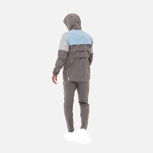 Chándal Cortavientos Personalizado Unisex de Dos Piezas con Cremallera, Pantalones y Sudaderas de Nailon y Poliéster Ecológicos, Tallas Grandes - Product Image 5