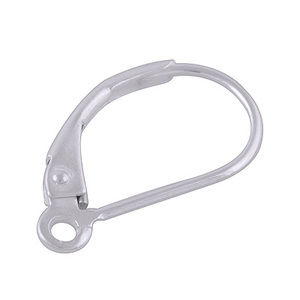 925 Sterling <b>Silver</b> Lever Back Plain Earrings Findings Jewelry Making Components Wholesale Bulk Supply Accessories - Product Image 5