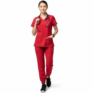 OEM Breathable Nurse Scrub <b>Set</b> Comfortable Medical Uniform Customized Hospital Clothing Nursing Scrub Suits Customized - Product Image 6