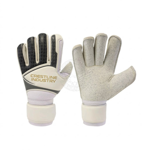 Gants de gardien de but de football, gants de gardien de but à haute adhérence, paume en latex, équipement professionnel pour l'entraînement et la compétition - Product Image 1