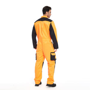Unisex Faux Leather <b>Waterproof</b> Anti-Static Plus Size <b>Work</b> Coverall for Car Racing Driver Uniform - Product Image 2