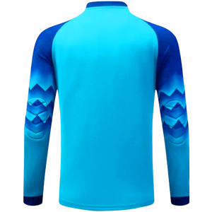 Camiseta Deportiva Personalizada de Manga Larga para Hombre, de Secado Rápido, Antiarrugas, Transpirable, de Poliéster, para Entrenamiento en el Gimnasio - Product Image 2