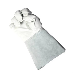 Guantes de Seguridad para Soldadura, Personalizados, Impermeables, de Piel de Vacuno, para Trabajo de Construcción - Product Image 2