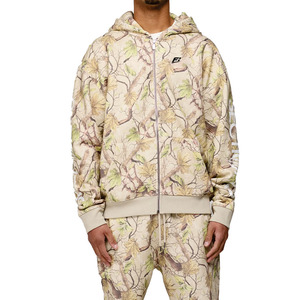 <b>Men</b> Hoodies Trendy Premium Quality <b>Men's</b> Hoodies Cotton Blend Camouflage Zip Up Tracksuit Custom Manufacturer Streetwear Hoodies - Product Image 4