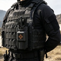 Tourniquet tactique avec étui rigide, pochette de transport pour tourniquet d'urgence Molle pour la chasse, le camping et les fournitures de premiers secours