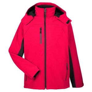 Veste d'hiver softshell pour homme et femme de qualité supérieure, 100% polyester, coupe-vent, fermeture éclair, polaire thermique, capuche respirante, séchage rapide - Product Image 4