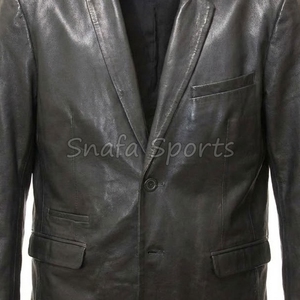 เสื้อแจ็คเก็ตหนังผู้ชาย เสื้อโค้ทดีไซน์ทันสมัย สตรีทแวร์หนา อุ่น แฟชั่นอินเทรนด์ ทนทาน - Product Image 3