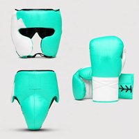 Ensemble de matériel de boxe noir fait main de qualité supérieure, créez votre propre logo de marque, en cuir véritable, MS-MZ-CBS-31