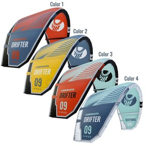 Cabrinha DRIFTER - Cometas de Surf de 10m, 12m y 14m, Color Rojo, para Kiteboarding y Kitesurfing, Unisex - Product Image 2