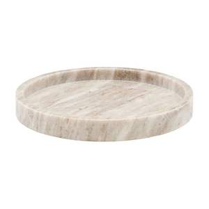 Natural Travertine <b>Rectangle</b> Serving Tray Frame Edge Design Decorative Stone Tray Luxury <b>Coffee</b> <b>Table</b> Organizer Tray Home Decor - Product Image 2