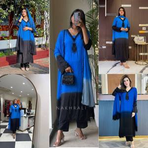 <b>Presenting</b> New Designer Party Wear Look Top Plazzo and Dupatta With Heavy Embroidery Beads Work - Product Image 6