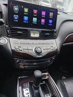 12.3 pouces voiture Android Radio Auto stéréo GPS Navigation pour Nissan Fuga Y51 Infiniti Q70 Q70L M25 M35 M37 M56 intégré GPS patrouille