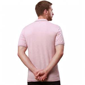 SPINE CRAFT Camisa Polo de Verano para Hombre, Manga Corta, Tejido de Punto, Corte Ajustado, Costuras a Rayas, Camisa Casual de Negocios, Camisas de Moda para Hombre - Product Image 6