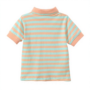 Polo en tricot uni décontracté pour garçons en bas âge, grande taille, manches courtes, col rabattu, uniforme scolaire unisexe pour enfants, séchage rapide - Product Image 4