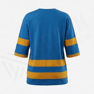 T-shirts unis pour femmes en gros, en stock, personnalisables, 100 % coton, respirants, doux, décontractés - Product Image 2