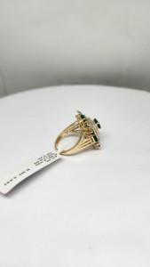 Stylish JC Diamond 9K Natural Diamond Luxury Ladies Engagement Ring IGI Certified Rhodium Finish Premium Quality Jewelry - Product Image 4
