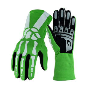 Custom Logo Kart Racing <b>Gloves</b> | Sublimated Breathable Fabric with Mesh Panels | Wholesale Factory - Product Image 1