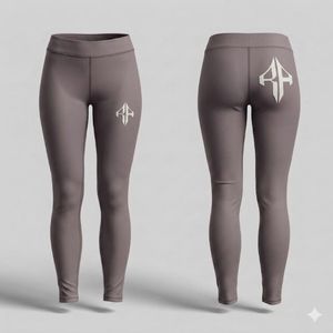Leggings de Mujer con Diseño Personalizado de Alta Calidad, Estampados, Estilo Casual, Material Spandex/Nylon, por RIVIAN ATLANTIC - Product Image 4