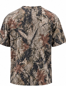 Index Apparel Men's Camouflage T-Shirt <b>Short</b> <b>Sleeve</b> O-Neck Regular Fit Quick Dry Casual Woven Polyester - Product Image 2