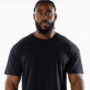 Camiseta blanca de algodón para hombre, camisetas personalizadas impresas en blanco y negro, fabricante mayorista, servicio OEM, diseño ODM - Product Image 2