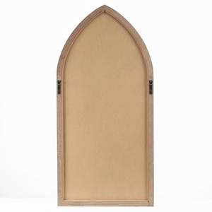 Style ferme église fenêtres miroirs en bois chambres salon Foyer cheminée décoration arc moyen blanc miroir moderne - Product Image 5