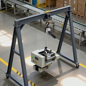 Paranco a Catena Manuale per Carichi Pesanti 1/4T 550LBS Capacità 10FT Sollevamento Catena in Acciaio Legato G80 Doppio Blocco Meccanico - Product Image 2