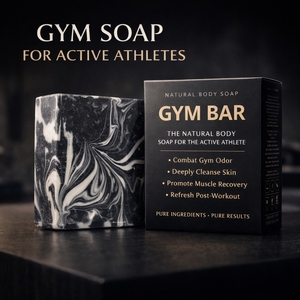Blood Sweat and Tears Fitness Body Soap Bar for Sweat Dirt and Odor Cleansing Post <b>Exercise</b> OEM Private Label Manufacturer - Product Image 1
