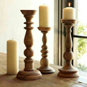 Support de bougie de luxe haut de gamme en os incrusté, motif floral, finition polie, forme naturelle, toucher réel, artisanat exquis pour la maison - Product Image 3