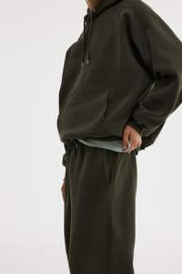 Sweat à capuche pour homme de qualité supérieure, en coton lourd, personnalisable avec logo - Product Image 2