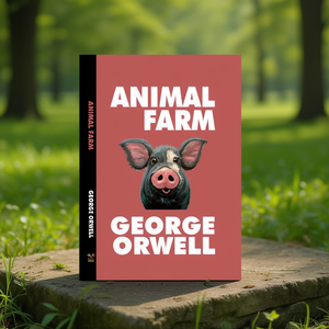<b>Animal</b> Farm by Author George Orwell Paperback Custom Softcover <b>Book</b> Printing - Product Image 3