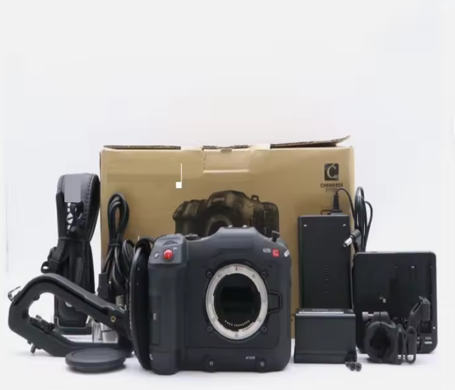 NEW SALES EOS C70 4K Cinema Digital Camera Hours Meter 173h