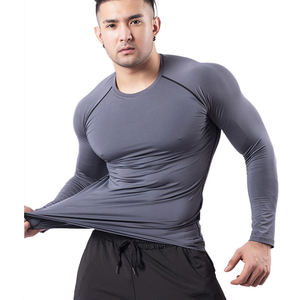 Rashguard para Hombre, Spandex, MMA, Manga Larga, Compresión, BJJ, Rashguard Sublimado con Estampado - Product Image 1