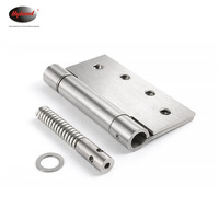 Charnière à ressort à fermeture automatique, charnière de porte à tension réglable en acier inoxydable, robuste, fabrication OEM