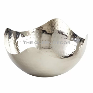 Tazón de metal para servir frutas, con acabado esmaltado, diseño moderno, apto para uso alimentario, para el hogar, hoteles, restaurantes y servicios de catering. - Product Image 6