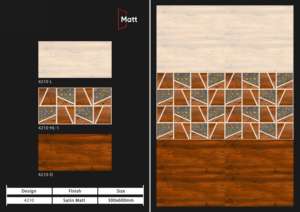 Elegantes azulejos de porcelana mate con acabado satinado de 300x600 mm diseñados para complementar la arquitectura moderna con una composición robusta y un aspecto sereno. - Product Image 3
