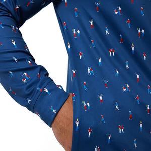 Sudaderas con capucha de sublimación de alta calidad, Camisa con capucha para hombre, Sudadera con capucha de Golf - Product Image 3