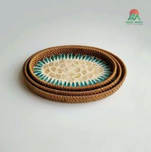 Novedad: Bandeja de Té Decorativa Nórdica de Lujo con Diseños Florales Coloridos y Múltiples Diseños, para Almacenamiento de Joyas y Alimentos - Product Image 2