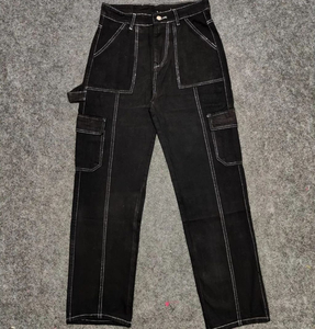 Jeans de Mezclilla Personalizados de Alta Calidad para Hombre con Logotipo Personalizado - Product Image 3