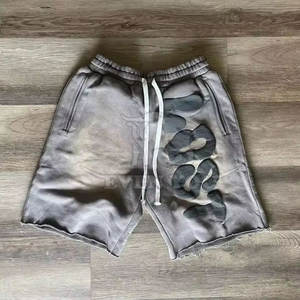 Pantalones Cortos de Alta Calidad para Hombre, con Estampado Puff, Estilo Urbano, Casual, Cómodos para Uso Diario - Product Image 5