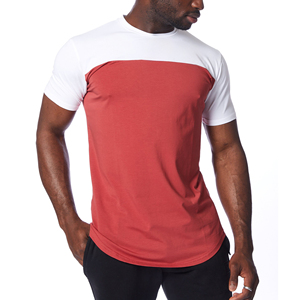 T-shirt de sport extensible pour homme, haut d'entraînement respirant à séchage rapide, tee-shirt de fitness personnalisé avec logo, vêtements de sport pour homme pour l'entraînement actif, fabricant - Product Image 6