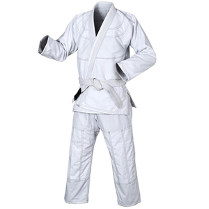 Uniforme de Jiu Jitsu Brasileño Personalizado, Gi BJJ Liso, Pantalones Ripstop de Tejido Perla de 350 GSM, Kimono Ligero Preencogido para Artes Marciales - Product Image 2