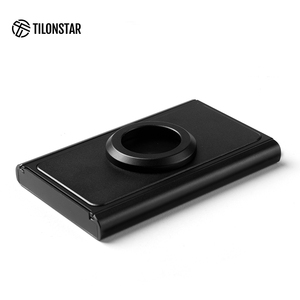 TILONSTAR Custom Minimalist Black Aluminum Credit Card <b>Wallet</b> <b>RFID</b> <b>Blocking</b> Pop Up Card Holder for AirTag Case - Product Image 3
