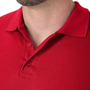 Camiseta Polo de Manga Corta para Hombre, 100% Algodón, Secado Rápido, Estilo Casual, Color Sólido, Personalizable - Product Image 5