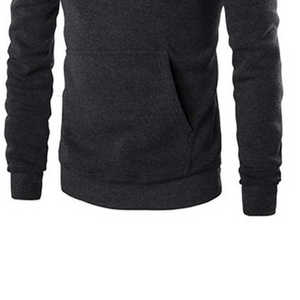 Sweat à capuche unisexe personnalisé par le fabricant, 210 GSM, en molleton brossé, intérieur brossé, pull premium, broderie tonale, printemps, 100 % coton - Product Image 5