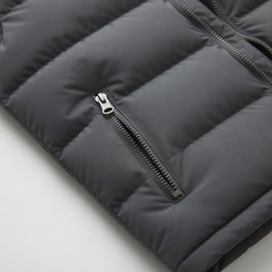 <b>Men's</b> Down Puffer Vest Sleeveless Zip Up Gilet Stand Collar Quilted Waistcoat for Running Hiking Outdoor Wear - Product Image 6