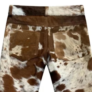 Pantalon en cuir droit pour homme, personnalisé, vente en gros, haute qualité, OEM, hiver 2025, écologique, respirant, séchage rapide, léger, pour l'extérieur - Product Image 6